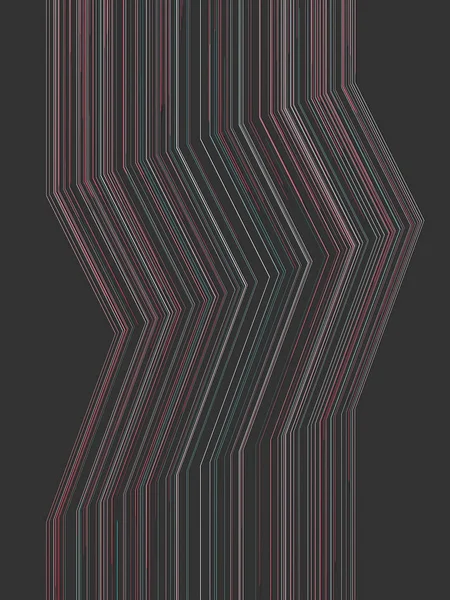 Linii colorate digitale fundal abstract. Redare 3d — Fotografie, imagine de stoc