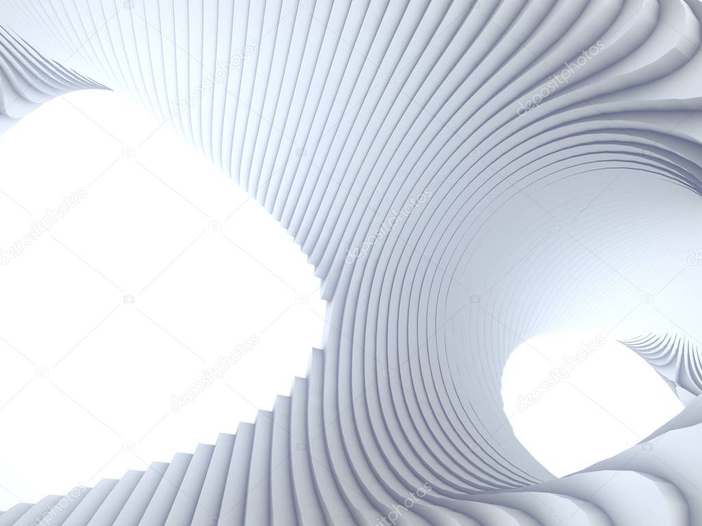 Raya blanca patrón fondo futurista. ilustración de renderizado 3d 2024