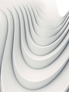 Dalga grup arka plan yüzeyi 3d render