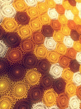 Soyut desen arka plan renkli şekiller 3d render