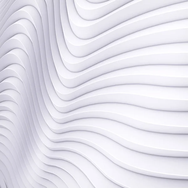 Wave band abstracte achtergrond oppervlak 3D-rendering — Stockfoto