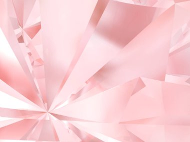 Soyut geometrik arka plan renkli. 3D render