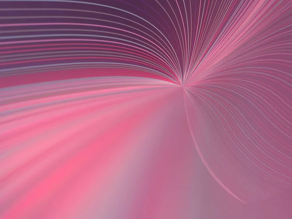Digitale farbige Linien abstrakten Hintergrund. 3D-Darstellung — Stockfoto