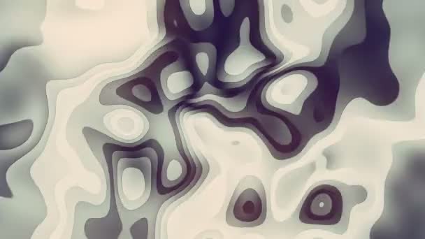Animation abstraite de lignes de gradient fluides. Texture tendance 4K. Boucle d'enregistrement vidéo — Video