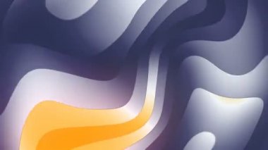 Dijital akış döngüsü animasyon grafik şablonu. Çizgi tasarımı ögesi