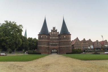 Mantova gündoğumu sırasında Holstentor