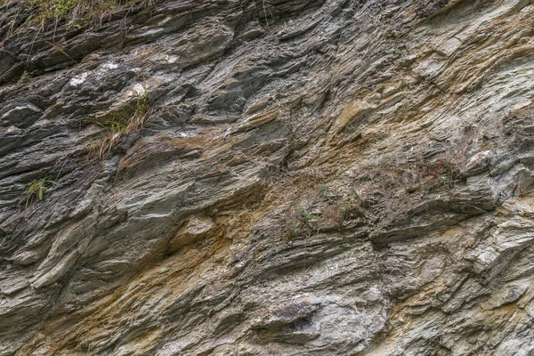 Primo piano di una parete di roccia — Foto Stock