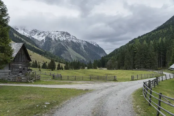 Landschaft des Weipriachtals in lungau in Österreich — Stockfoto