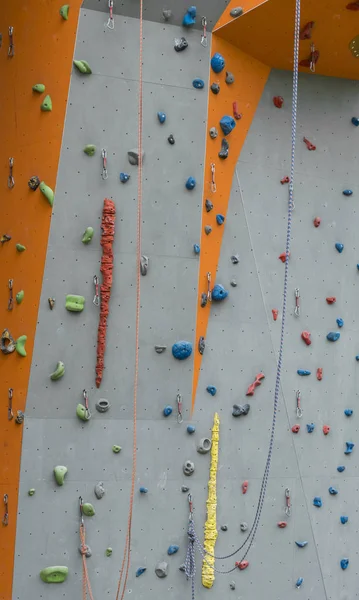 Nahaufnahme einer Kletterwand — Stockfoto