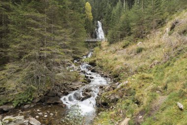 Lungau Avusturya Lessachtal şelale