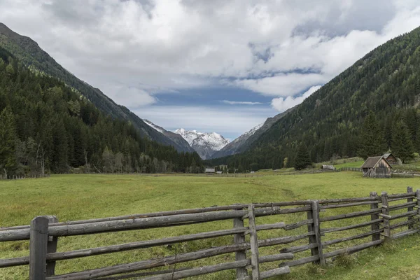 Landscape in the Lessachtal in Lungau in Austria — Stock Photo, Image