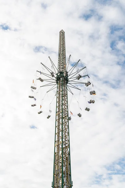 Kreisverkehr beim Volksfest — Stockfoto