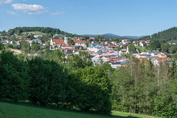 Grafenau in het Beierse Woud — Stockfoto