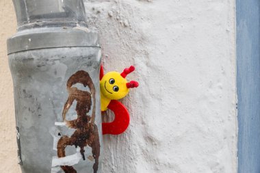 Bebek çıngırağı shaker yağmur boru sıkışmış