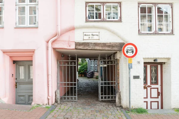 Sievers torweg koridorda Mantova, Almanya engelsgrube