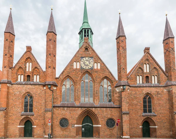 Hospital del Espíritu Santo en Luebeck, Alemania — Foto de Stock