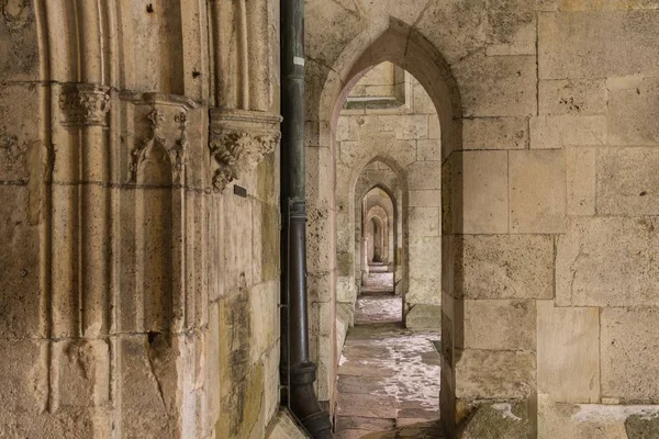 Archway Cathedral Regensburg Germany — Stock Photo, Image