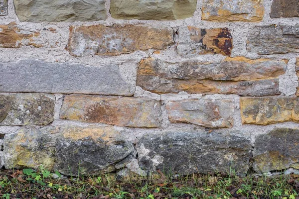 Old Weathered Stone Wall — Stock Photo, Image