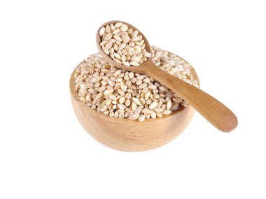 arpa buğday tohumu zemin üzerine inciler