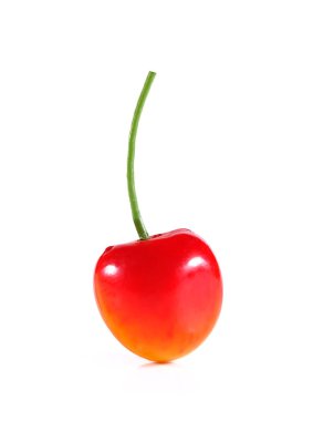 Acerola kiraz meyve ahşap arka plan üzerinde