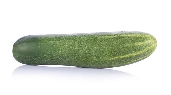 Cucumber isolated on white backgroun — Stock Photo, Image
