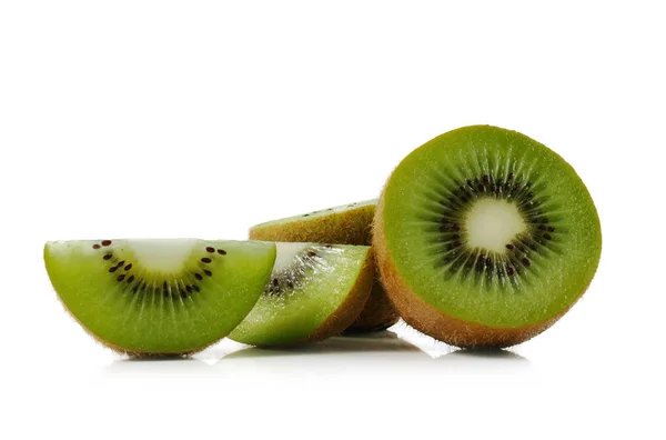 Fructele kiwi se închid pe backgroun — Fotografie, imagine de stoc