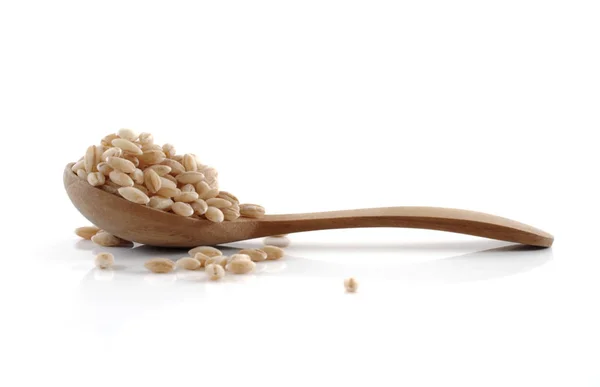 Perlas semillas de grano de cebada sobre fondo —  Fotos de Stock