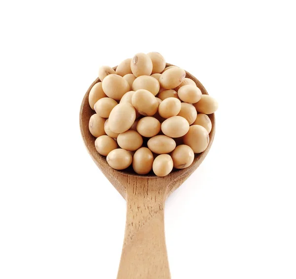 Beans close up isolated on white background — Stock Photo, Image