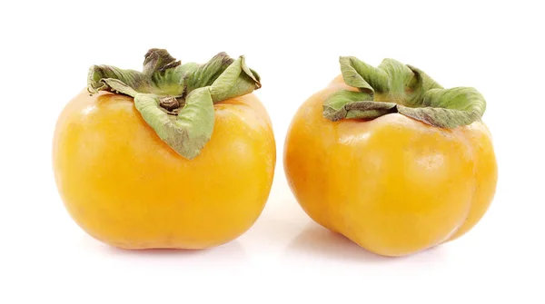 Persimmon fresh close up on background — Stock Photo, Image