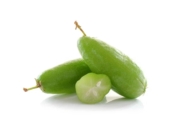 Beyaz arka plan üzerinde izole Bilimbing