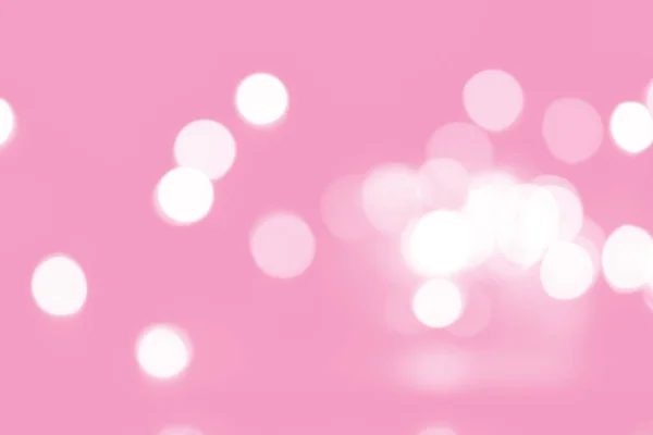 Pink bokeh on background — Stock Photo, Image