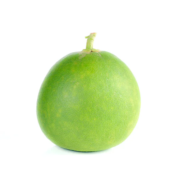 柚隔离在白色背景上 — 图库照片
