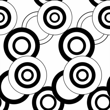 Geometrik daireler ile sorunsuz doku