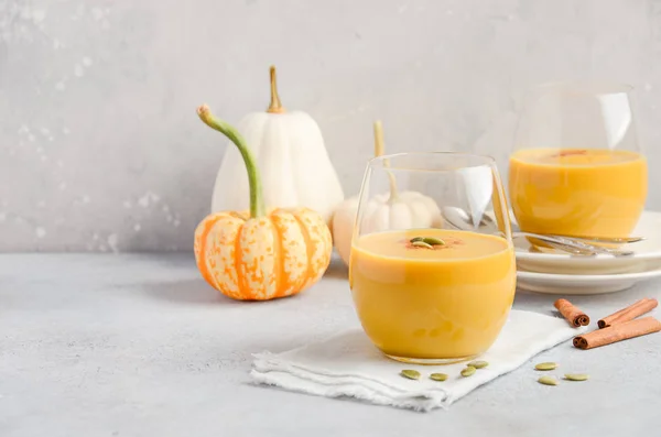 Pumpkin Spice Latte Smoothie — Zdjęcie stockowe