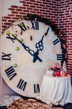 Yeni yılın arkaplanı 