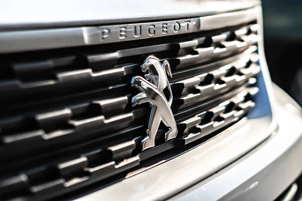 Berlin Niemcy Października 2019 Logo Peugeota Październiku 2019 Roku Frances — Zdjęcie stockowe
