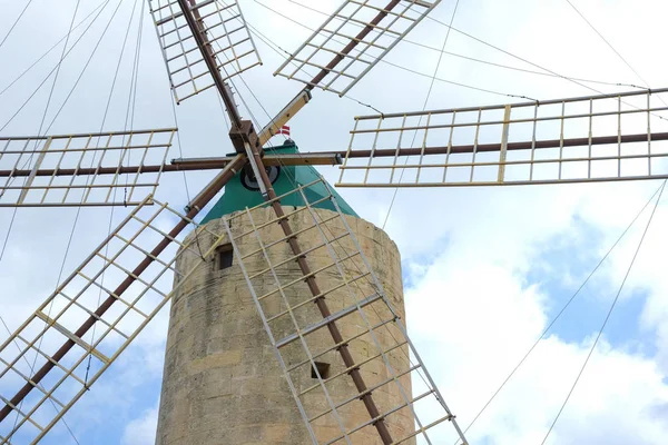 Xagra Malta October 2019 Kola Windmill Museum Maltese Archipelago — Stock Photo, Image