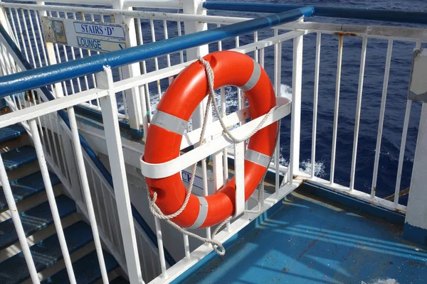 Ring life buoy, also known as a kisby ring or perry buoy