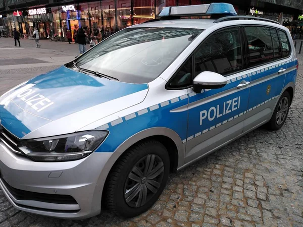 Berlín Alemania Noviembre 2019 Policía Nacional Alemana Aplicación Ley Alemania — Foto de Stock