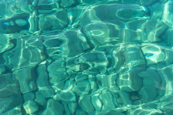 Υπόβαθρο Των Πεντακάθαρα Γαλαζοπράσινα Νερά — Φωτογραφία Αρχείου