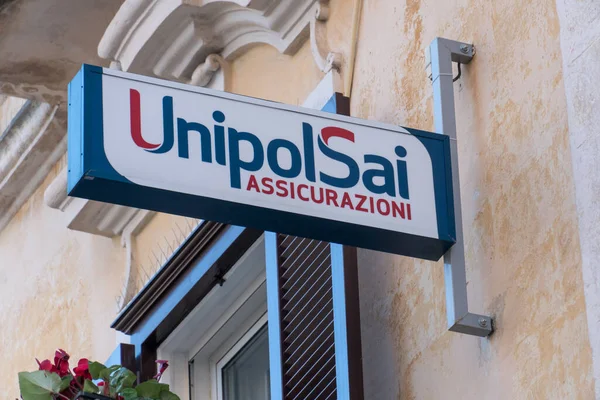 Matera Italie Février 2020 Signature Société Services Financiers Unipolsai Unipolsai — Photo