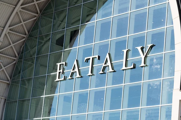 Rom Italien März 2017 Außenansicht Des Eataly Gebäudes Eataly Ist — Stockfoto