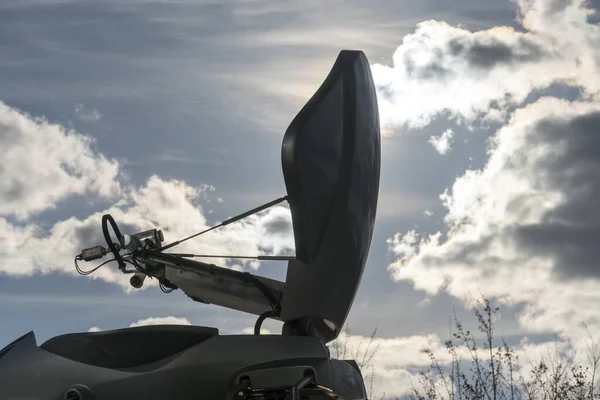 Antenne Satellite Système Antenne Mobile — Photo
