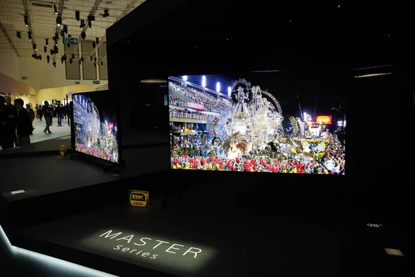 Berlin Niemcy Września 2019 Sony Master Series Smart Uhd Hdr — Zdjęcie stockowe