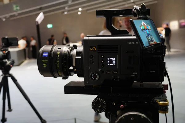 Berlin Niemcy Września 2019 Sony Cinealta Venice Profesjonalna Cyfrowa Kamera — Zdjęcie stockowe