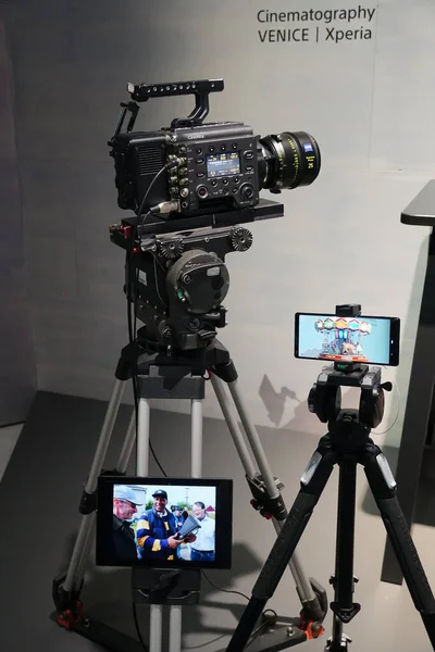 Berlijn Duitsland September 2019 Sony Cinealta Venice Professionele Digitale Filmcamera — Stockfoto