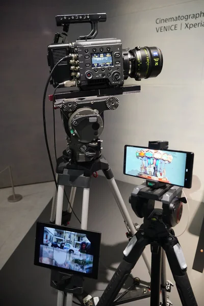 Berlijn Duitsland September 2019 Sony Cinealta Venice Professionele Digitale Filmcamera — Stockfoto