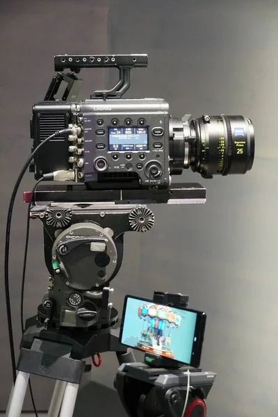 Berlín Německo Září 2019 Profesionální Digitální Filmový Fotoaparát Sony Cinealta — Stock fotografie