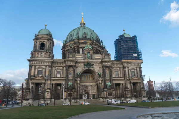 Berlín Alemania Marzo 2020 Catedral Berlín Alemán Berliner Dom Nombre — Foto de Stock