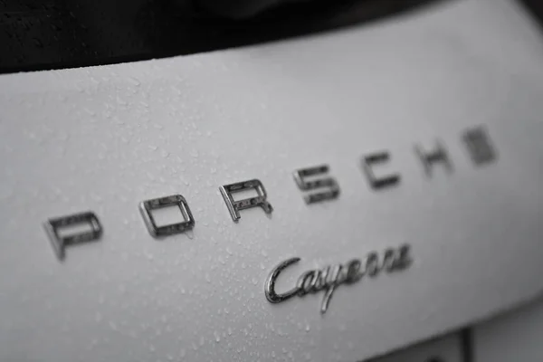 Berlin Niemcy Lutego 2017 Porsche Cayenne Samochód Porsche Jest Niemieckim — Zdjęcie stockowe